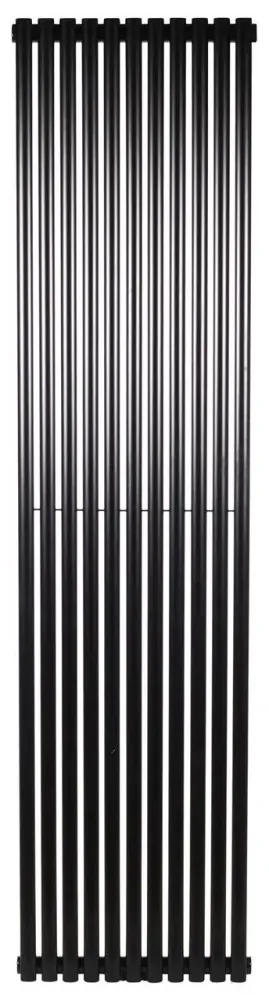Трубчатый радиатор Betatherm вертикальный Elipse 1 1800x445 (Черный RAL9005M, подк. №99)